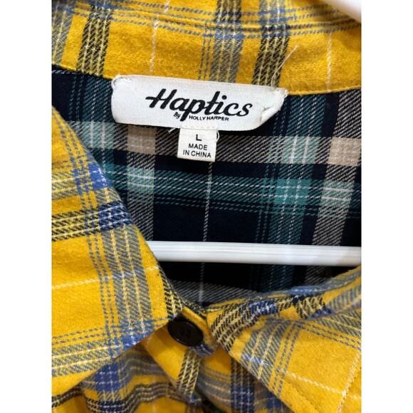Haptics Flannel Shirt Size Large - Picture 5 of 5